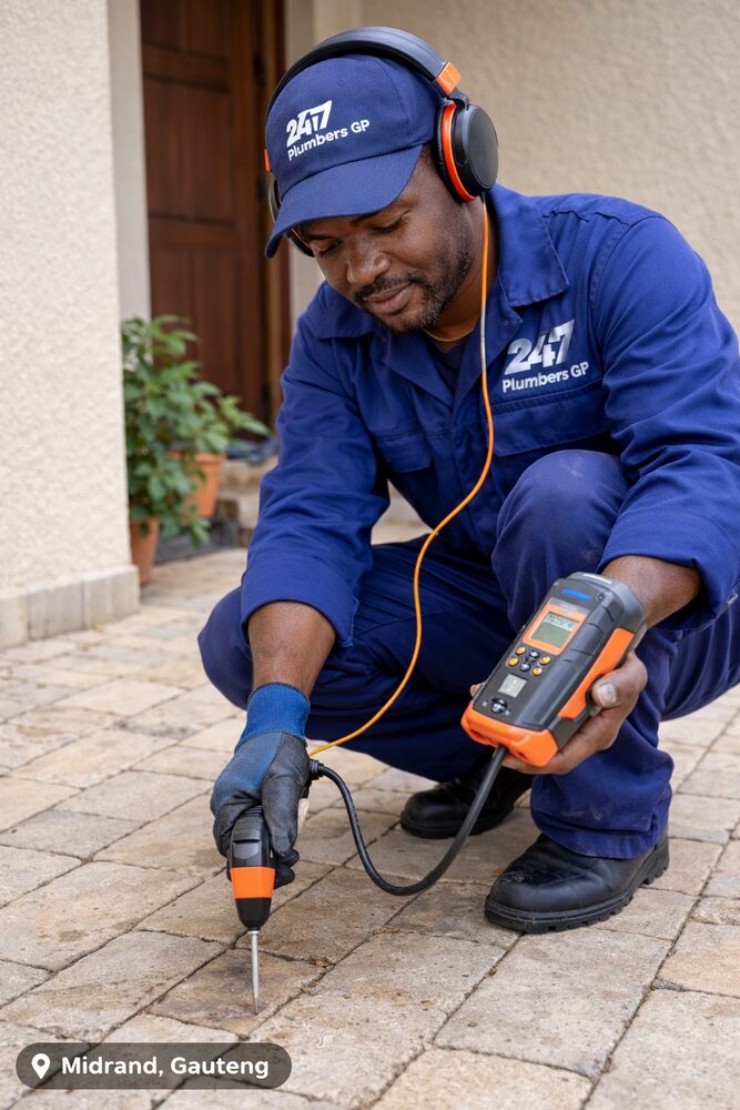 247 Plumbers GP leak detection Midrand