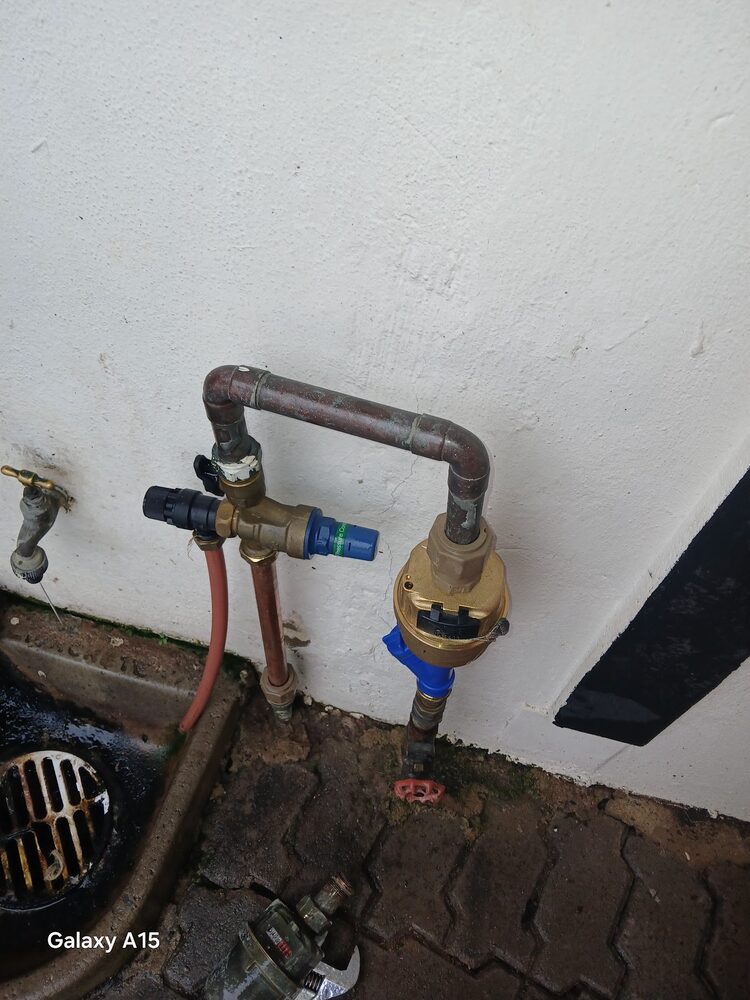 247 Plumbers GP water meter and pressure valve installation